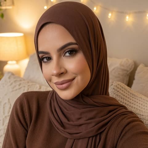 Amira Basheer wearing a hijab