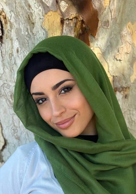 Malika wearing a hijab